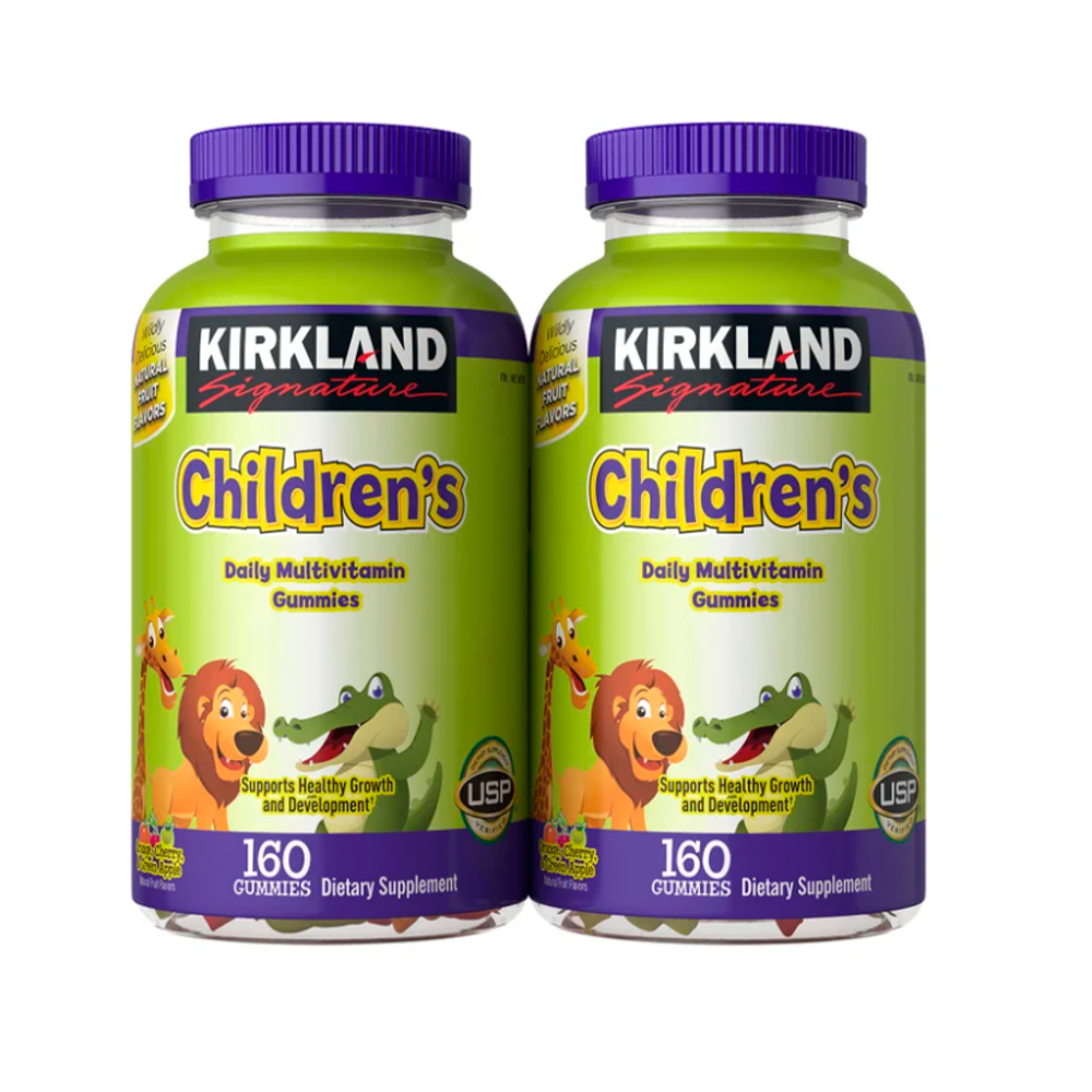 Kirkland Signature Niños Multivitaminas, 160 Gomitas