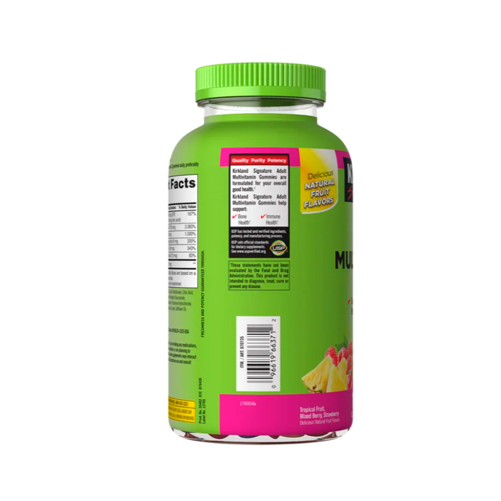 Multivitaminas Kirkland Signature para Adultos, 160 gomitas - Imagen 3