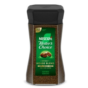 NESCAFÉ Taster's Choice Descafeinado Mezcla de Casa, Café Instantáneo de Tueste Medio Claro