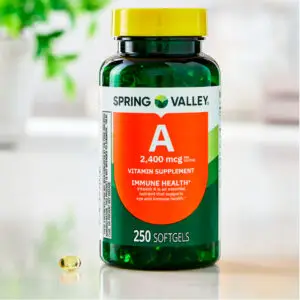 Spring Valley Vitamina A 2,400 Mcg , 250 Capsulas