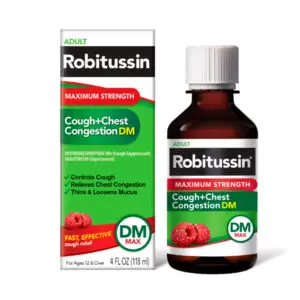 Robitussin Medicina para la Tos, Congestión y Resfriado de Máxima Potencia, 4 Fl Oz