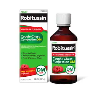 Robitussin Max Strength para la tos, la congestión, la diabetes y el resfriado, 8 onzas líquidas.