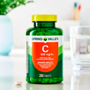 Vitamina C 500 mg , Spring Valley ,250 Tabletas