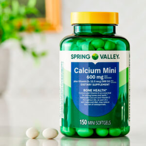 Spring Valley Calcio Más Vitamina D3, Suplemento Dietético, 150 Cápsulas