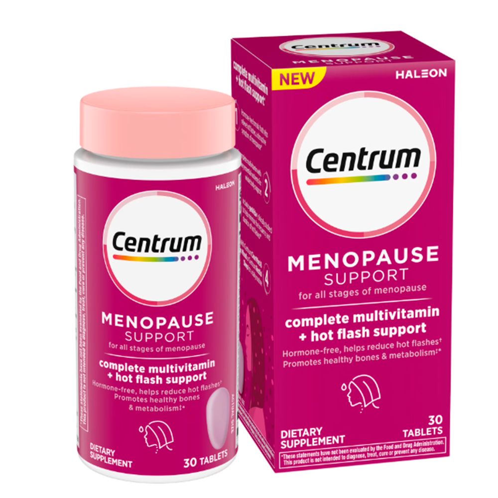 Suplemento Multivitamínico para Mujeres con Vitamina para Apoyo contra Sofocos, 30 Tabletas