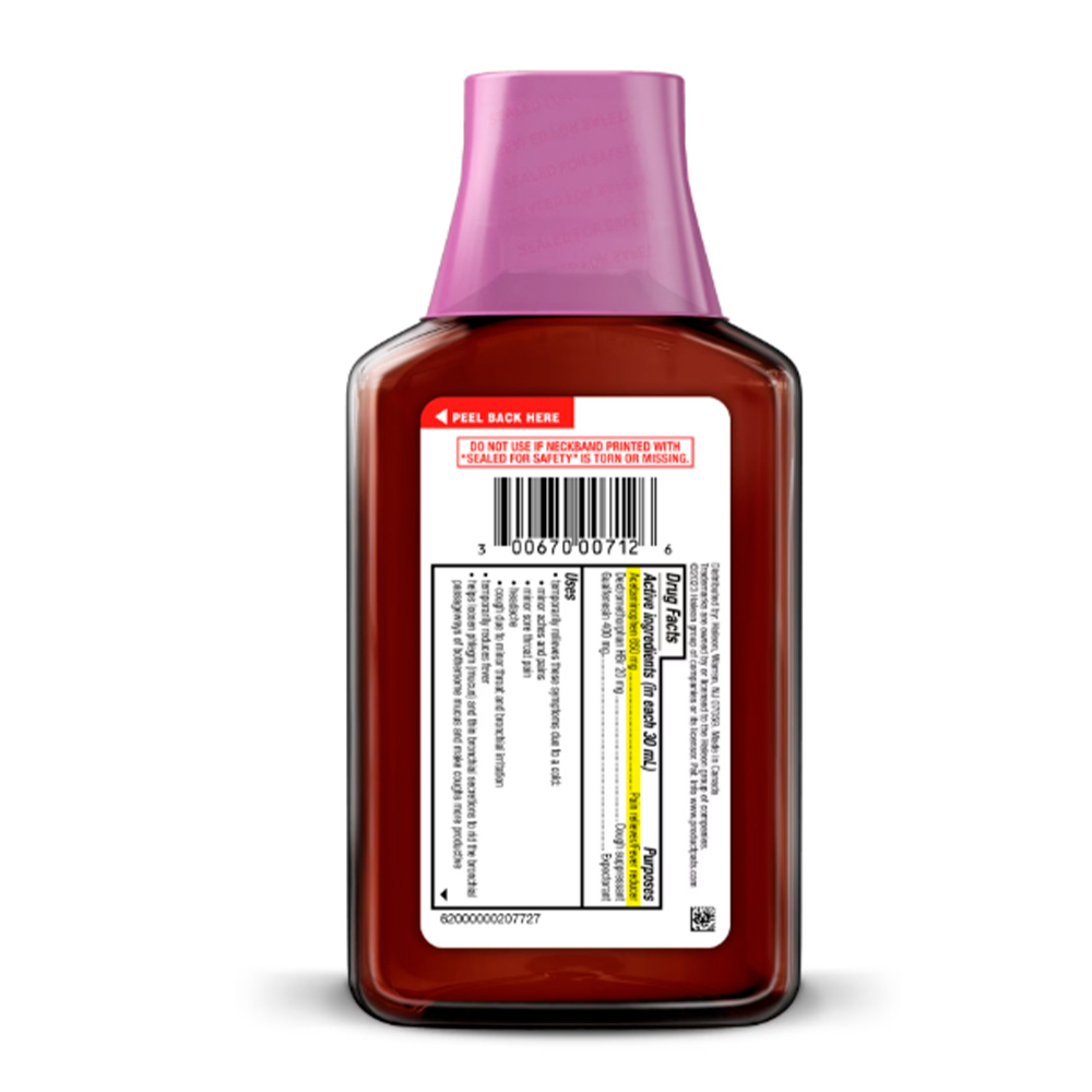 Theraflu Medicina para Resfriado y Gripe Severos, Berry, 8.3 Fl Oz - Imagen 2