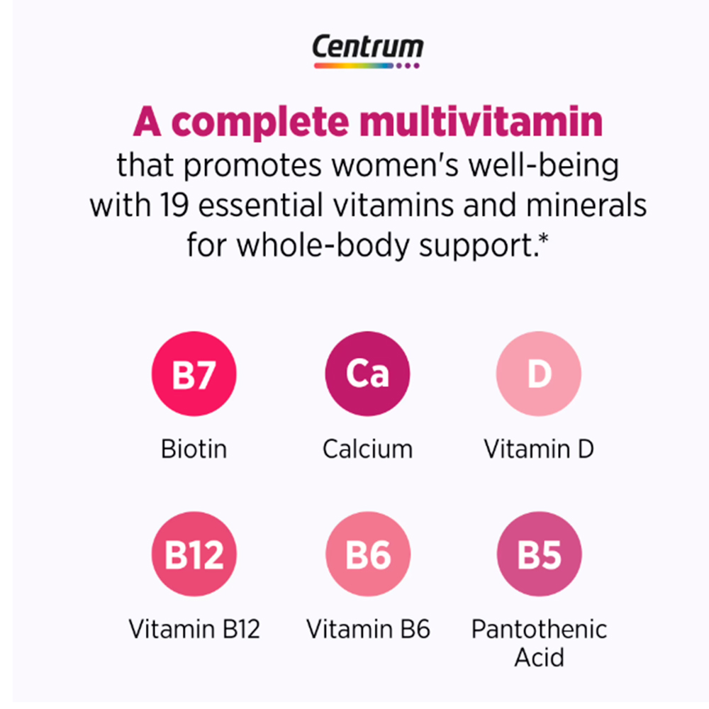 Suplemento Multivitamínico para Mujeres con Vitamina para Apoyo contra Sofocos, 30 Tabletas - Imagen 2