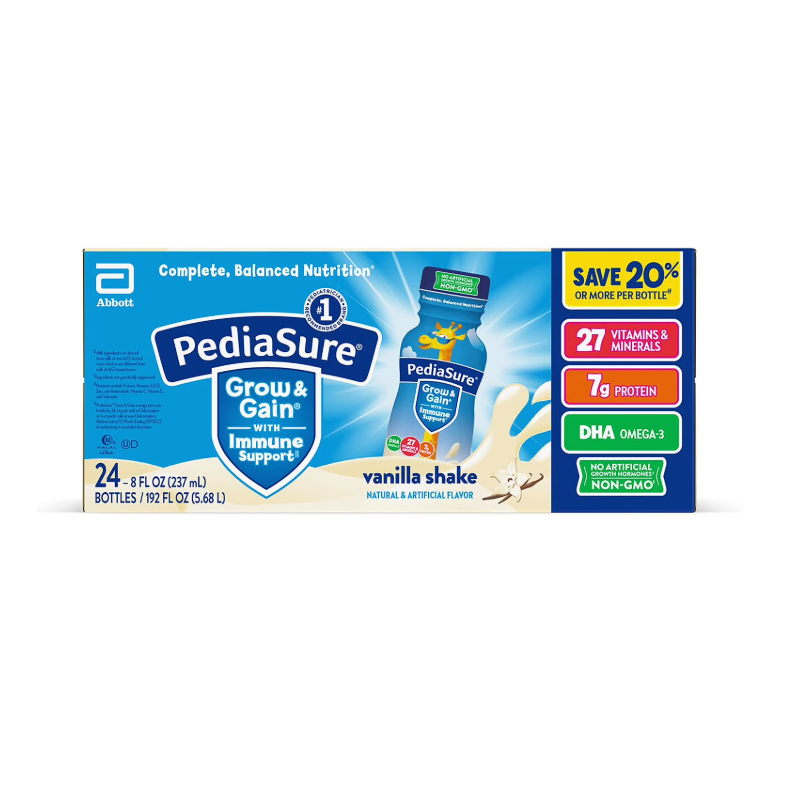 Batido nutricional PediaSure para niños, sabor vainilla, 237 ml (8 onzas líquidas) - Imagen 2