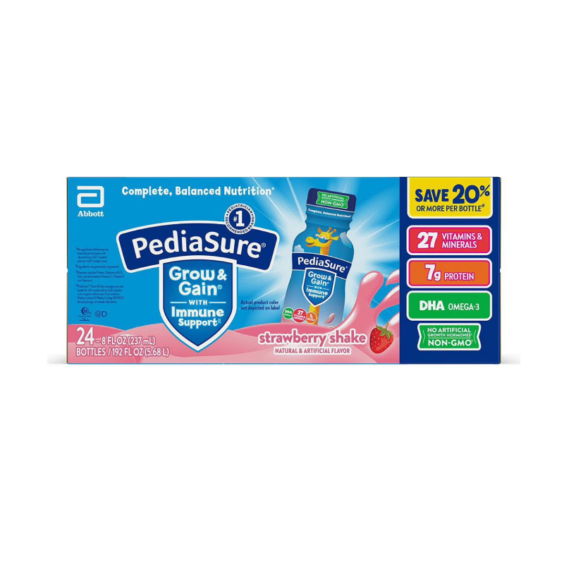 Batido nutricional PediaSure para niños, sabor fresa, 237 ml (8 onzas líquidas - Imagen 2