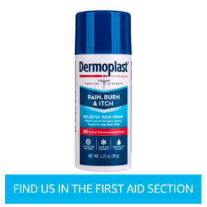 Dermoplast Spray para Aliviar el Dolor por Cortes Menores, Quemaduras y Picaduras de Insectos, 2.75 Oz