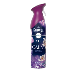Febreze Air Spray Ambientador, Spray para Habitaciones contra Olores, Downy Calm, 8.8oz