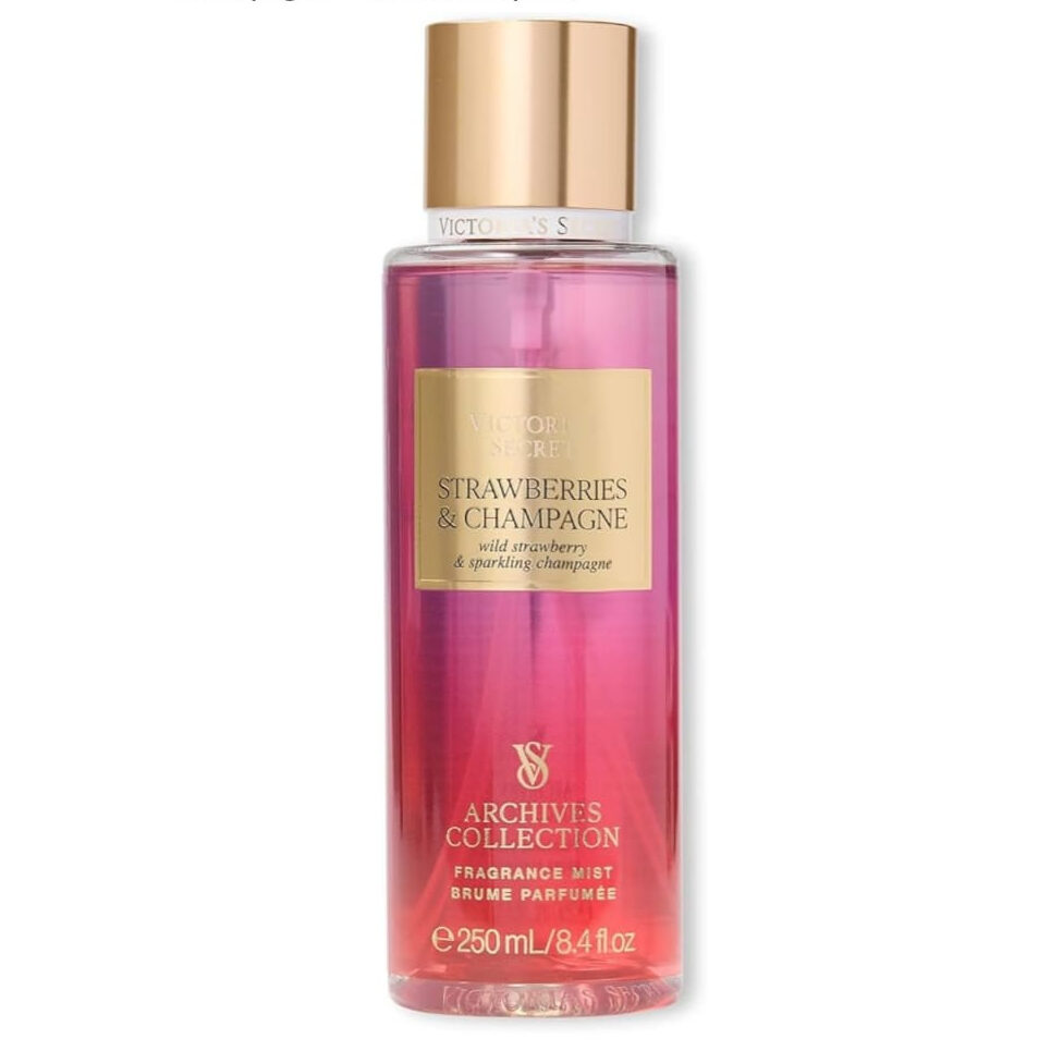Victoria's Secret Fragancia corporal en spray, fresas y champagne
