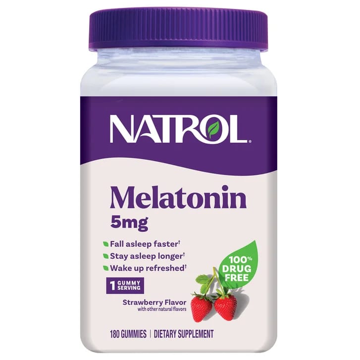 Natrol Melatonina 5 mg., 180 Gomitas