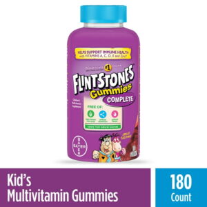 Flintstones Complete Gummies , Vitamina C, Sabores Surtidos, 180 Unidades