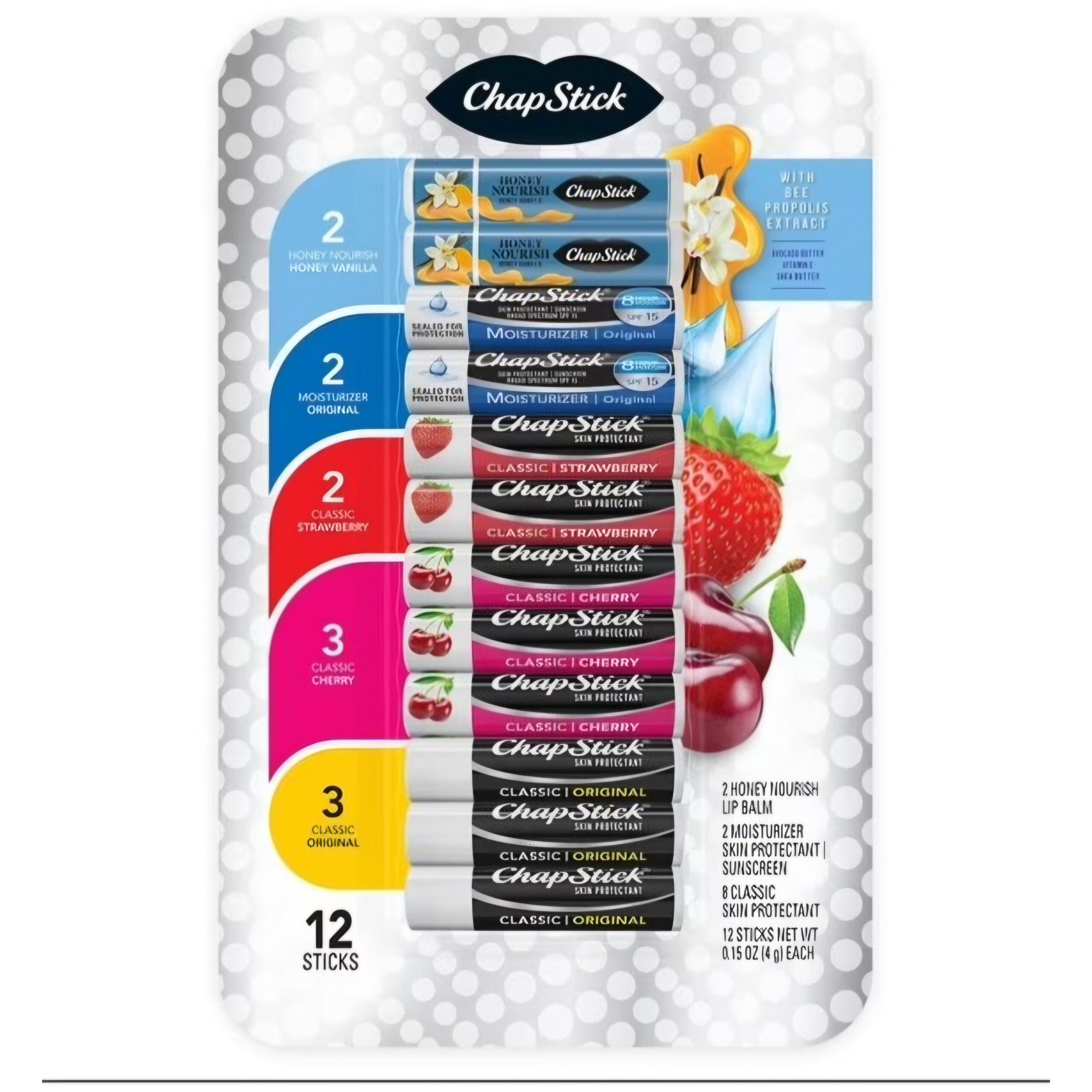 ChapStick Honey Variety Pack