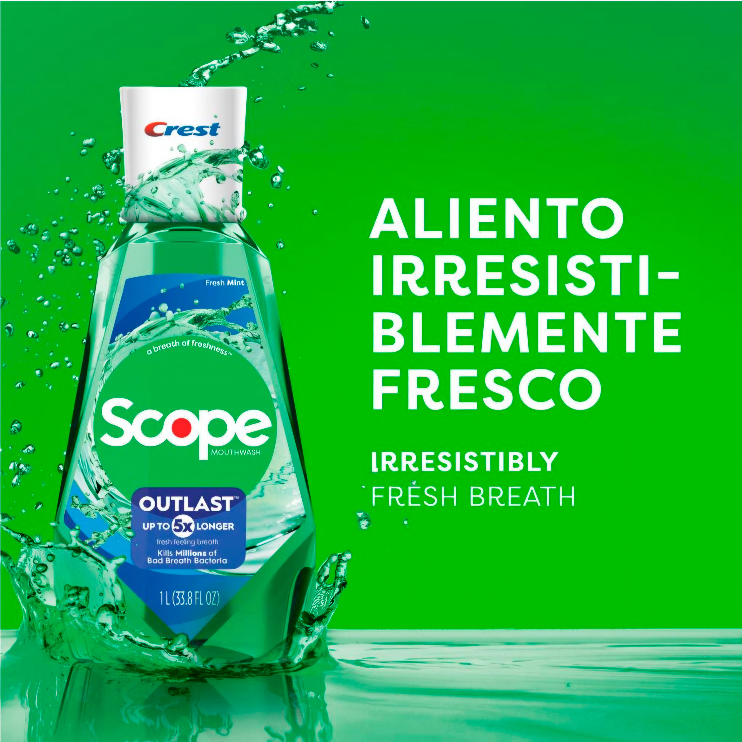 Crest Enjuague Bucal Scope - Imagen 2